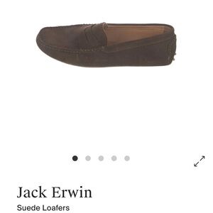 Jack Erwin suede loafers